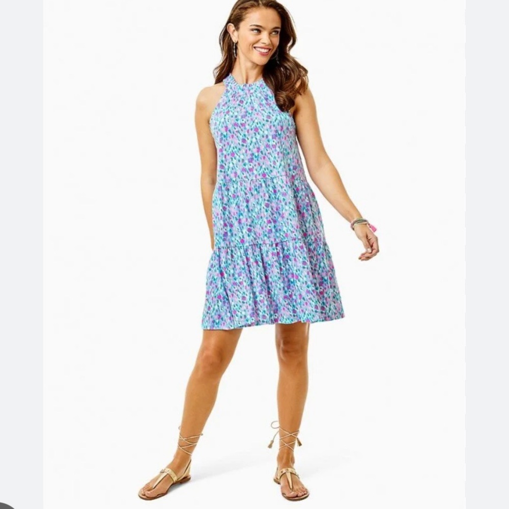 Lilly Pulitzer Jerrica Hottie Dottie swing dress - Picture 1 of 9